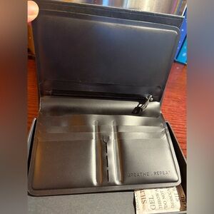Lululemon Travel Black Card Holder with Zipper. Not available in Canada